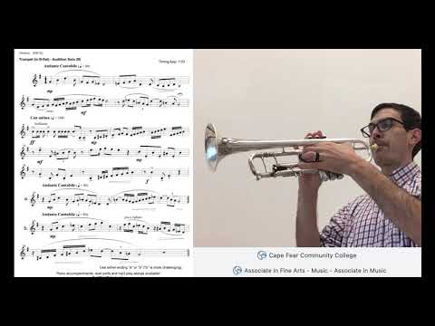 NC 9/10 All-State Trumpet Audition Solo 2026