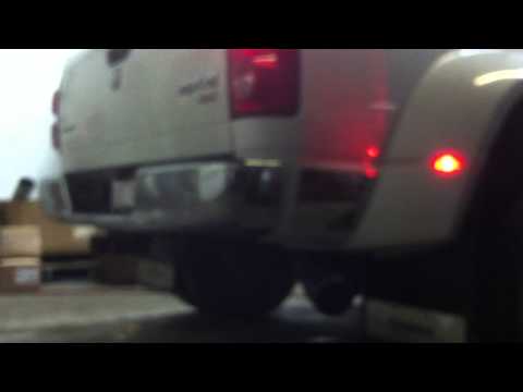 AFE 4" Exhaust on 6.7l Cummins