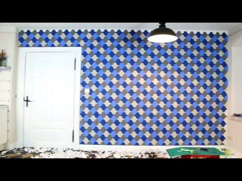 Wandkleid von eigengut - Die Filzfliese für Dein Zuhause - Florentiner