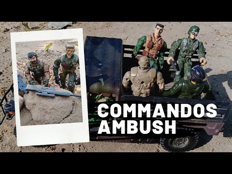 plastic Army Men|Commandos ambush