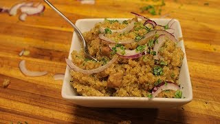 Quinoa and Pork Recipe - healthy cooking recipes - fast dinner recipes - nutrition.
