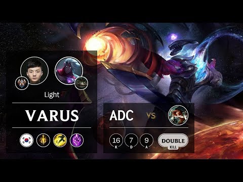Varus ADC vs Miss Fortune - KR Challenger Patch 9.24