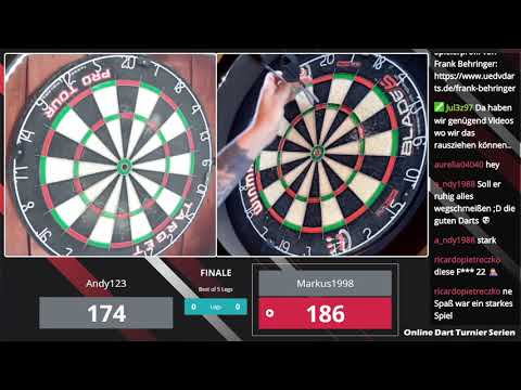 Online Dart Turnier Serien #6 | Finale | Andreas Schüring vs. Markus Straub