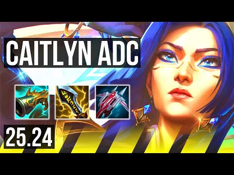 CAITLYN & Karma vs EZREAL & Nami (ADC) | Good KDA: 22/1/8, 80K damage | EUW Diamond | 25.24