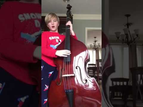 How to play old Macdonald had a farm on the double bass