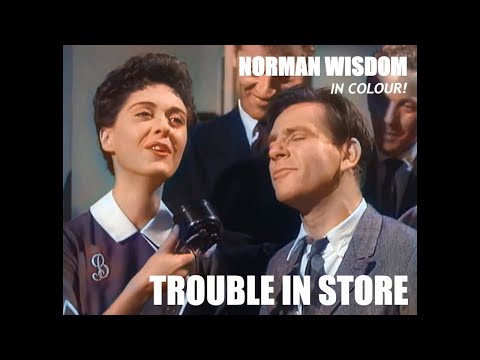 NORMAN WISDOM - TROUBLE IN STORE, In Colour! (1953) | Full Movie HD Restoration