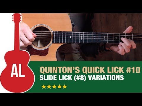 Slide Lick Variations - Quinton's Quick Lick (#10)