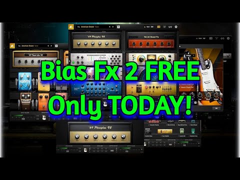 Only Today! FREE Amp Sim Suite For Guitar & Bass by Positive Grid - Bias Fx 2 Standard