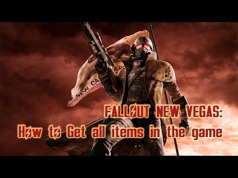 How to get All Weapons in Fallout New Vegas (Including Armor, Unlimited Caps)