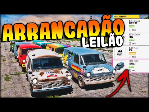 O PIOR DE TODOS - ARRANCADÃO de LEILÃO FORZA HORIZON 5 ONLINE