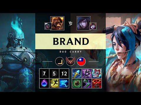 Brand Carry vs Aphelios - TW Grandmaster Patch 25.15