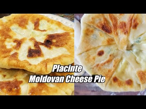 Moldovan "Placinte" With Fresh Crumbling Cheese