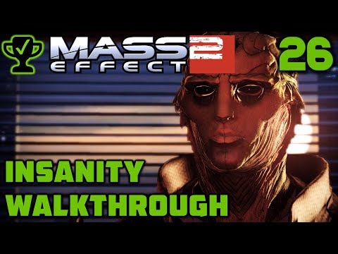 Thane Krios: The Assassin - Mass Effect 2 Walkthrough Ep. 26 [Mass Effect 2 Insanity Walkthrough]