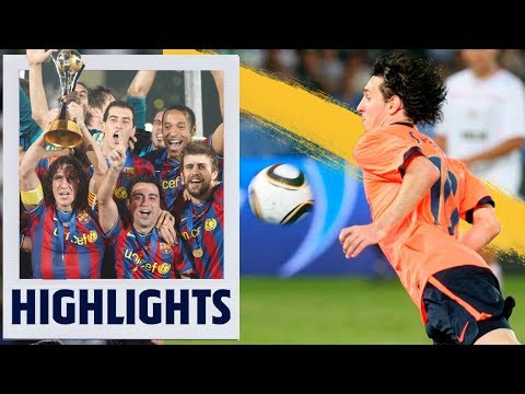 And we won everything | Barça 2-1 Estudiantes (2009 Clubs World Cup Final)