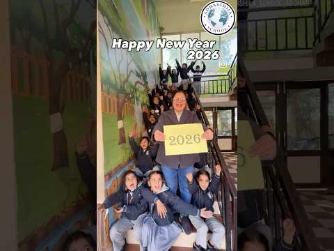 Happy New Year from Adharshila School!🌌✨