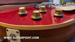 Video thumbnail for Awesome 1974 Gibson Les Paul Deluxe in Red Sparkle Finish | GuitarPoint Vintage Guitars by GuitarPoint