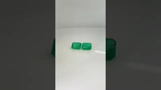 Esmeralda Retangular 9.4x7.5mm - Vídeo