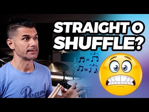 Ritmi STRAIGHT o SHUFFLE: come riconoscerli (esempi, esercizi, canzoni famose)