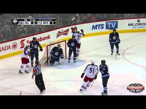 Columbus Blue Jackets at Winnipeg Jets   01\11\2014