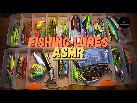 ASMR Fishing Lures: Wobbler, Spinner, Whopper Plopper & More 🎣 Small & Big Baits! | nature.hooked