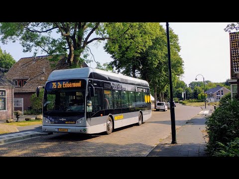 Qbuzz Streekbus 7226 als lijn 75 naar Station Emmen
