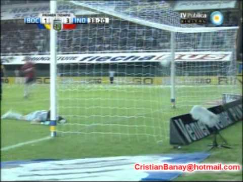 Boca 4 Independiente 5 Clausura 2012 Los goles (11/3/2012)