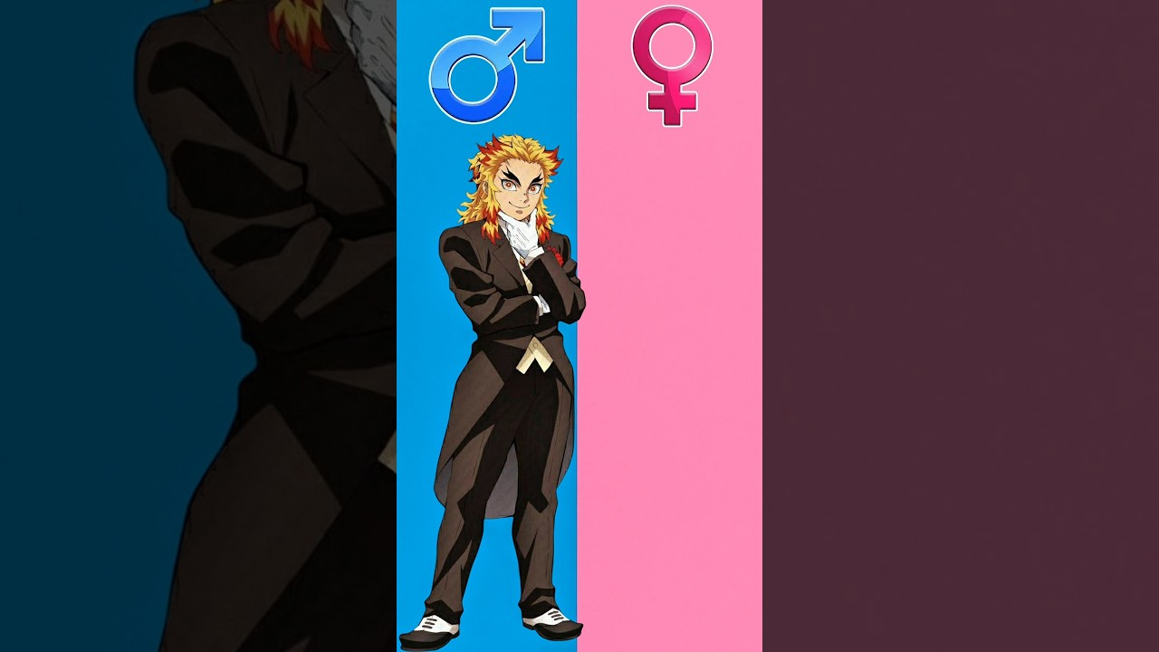 [Demonslayer] characters gender swap #rengoku #demonslayer #anime #animeedit #editing