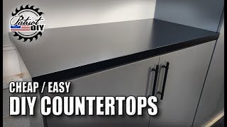 Easy DIY Plywood Countertop