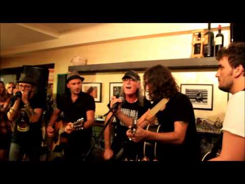 Vini Lopez, Diego Mercuri, Hernandez & Sampedro, Pow-Lean - Rockin' in the free world (cover) live