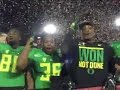 OREGON Players Chant No Means No - YouTube