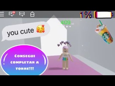 PASSEI A TORRE MAIS DIFÍCIL DO ROBLOX (Tower of Hell)