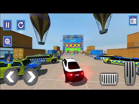 Police Limo Car Stunts GT Racing Police Car