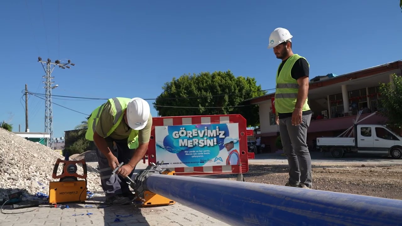 MESKİ, CAMİLİ MAHALLESİ’NDE İÇME SUYU TERFİ HATTINI YENİLEYEREK HİZMETE SUNDU