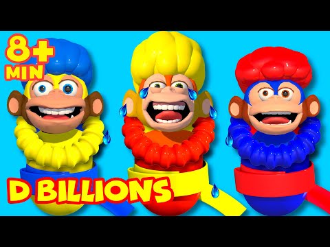 Gugu Gaga (Baby Monkeys Stories) + MORE D Billions Kids Songs