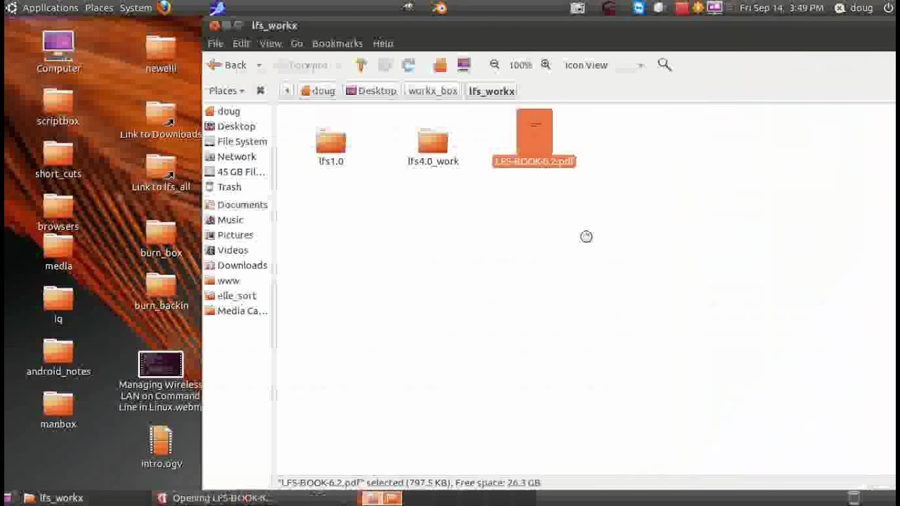 complete linux from scratch install  part00of31
