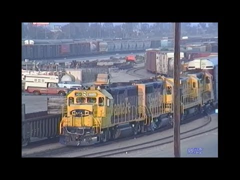 ATSF, UP, SP, & Amtrak at Cajon and W. Colton 1989