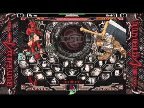 GGXXAC+R @ TSB 9/28 - Mynus (I-no) vs KevinV (Kliff)