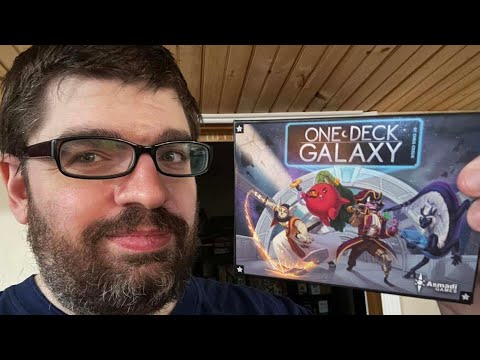 DGA Plays Board Games - One Deck Galaxy (vs Hungry Nebula) - Solo Playthrough