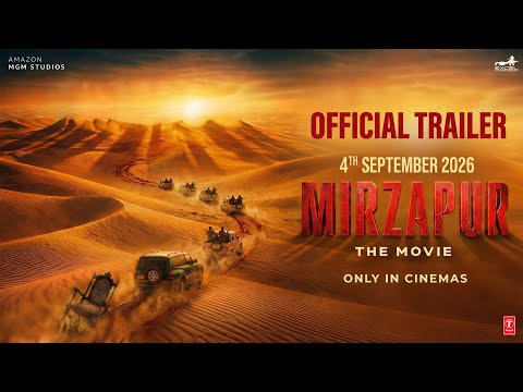 MIRZAPUR: The Movie - Official Trailer | Divyenndu | Ali Fazal | Ravi Kishan | Pankaj Tripathi
