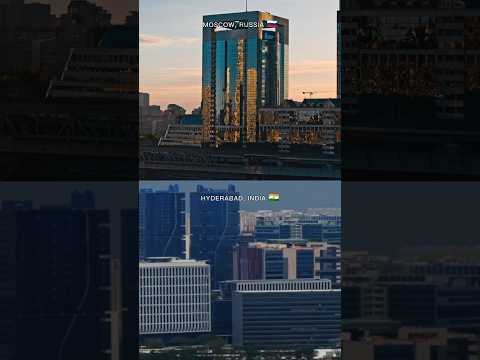 MOSCOW, RUSSIA 🇷🇺 & HYDERABAD, INDIA 🇮🇳 | CITY EXPLORING | SKYVIEW SHUBHO