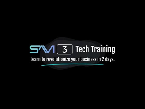 SAVI Virtual Tech Training I 2020