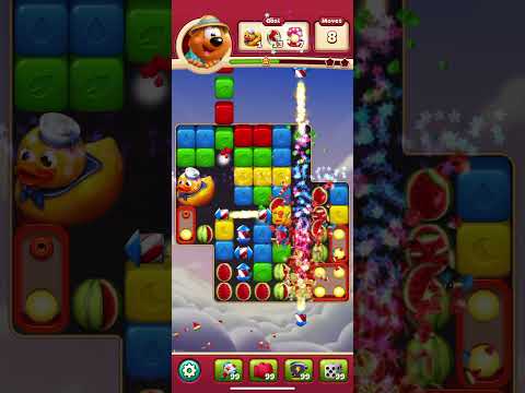 Toon Blast Level 5008 - No Boosters