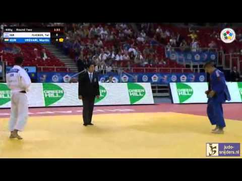 Judo 2014 Grand Prix Budapest: Flicker (ISR) - Vegvari (HUN) [-66kg]