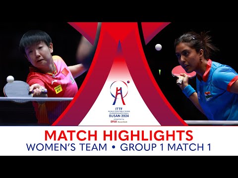 Sun Yingsha (CHN) vs Ayhika Mukherjee (IND) | WT GP1 - Match 1 | 