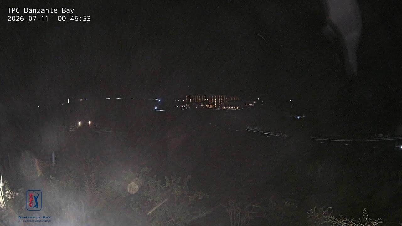 Live webcam view of Campo de Golf TPC Danzante Bay