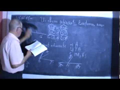 2/2 Lectia 151 - Tema acasa la matematica - Geometrie plana - Unghiuri cu Ana, eleva clasa a 6-a