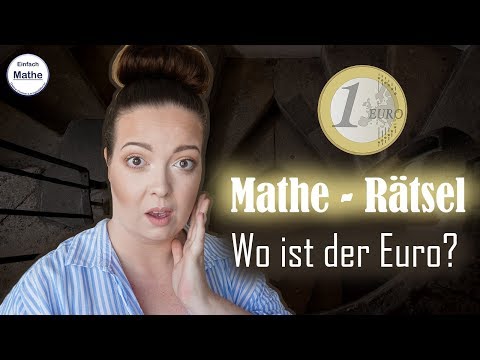 Mathe-Rätsel #7: Wo ist der fehlende Euro? by einfach mathe!