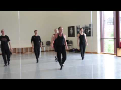 Michael Flatley Rehearses Lord of the Dance: Dangerous Games