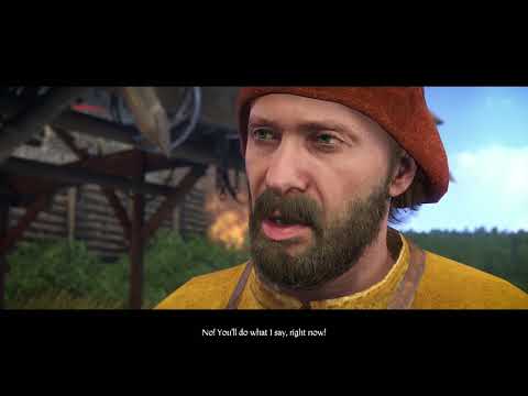 Kingdom Come Deliverance - Sigismund oversees the destruction of Skalitz