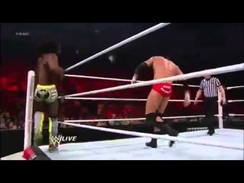 Kofi Kingston vs Wade Barrett - WWE Raw 19/11/12